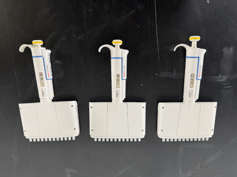Image of Thermo Scientific Finnpipette F1 Multichannel Pipettes - Quantity 3